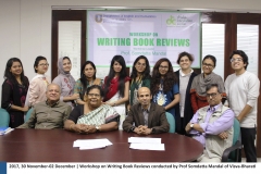 8. Workshop on Writing Book Reviews Conducted by Prof Somdatta Mandal of Visva-Bharati